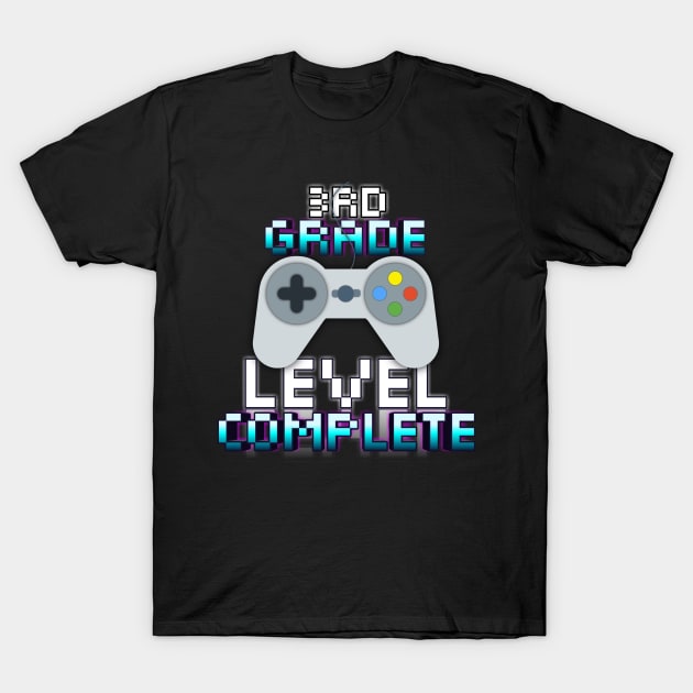 Video Game Gift 3rd Grade T-Shirt by MaystarUniverse